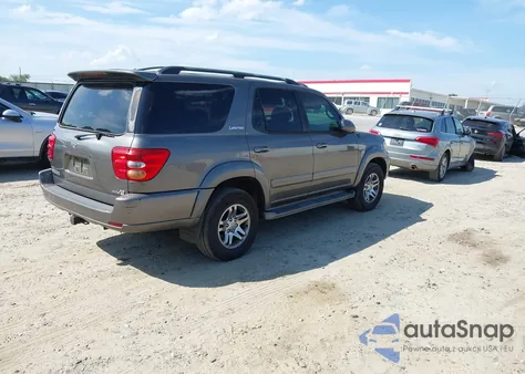 2004 Toyota Sequoia Limited V8 z USA, uszkodzony, nr VIN 5TDZT38A84S217585
